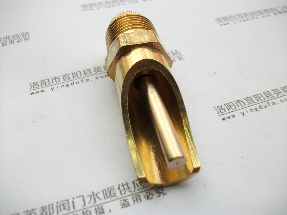 全铜压嘴式猪用饮水器